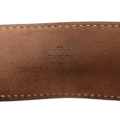 Gucci Imprime Monogram Interlocking G 40mm Belt 100 40 Pink 5 of 7