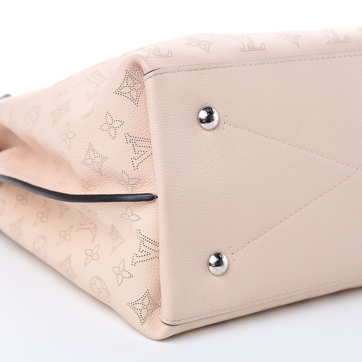 Louis Vuitton Mahina Carmel Hobo Creme 7 of 12