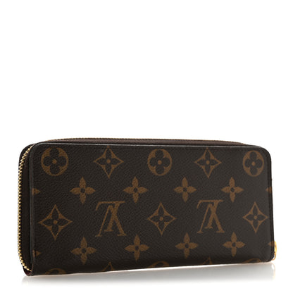 Louis Vuitton Monogram Clemence Wallet Fuchsia 3 of 10