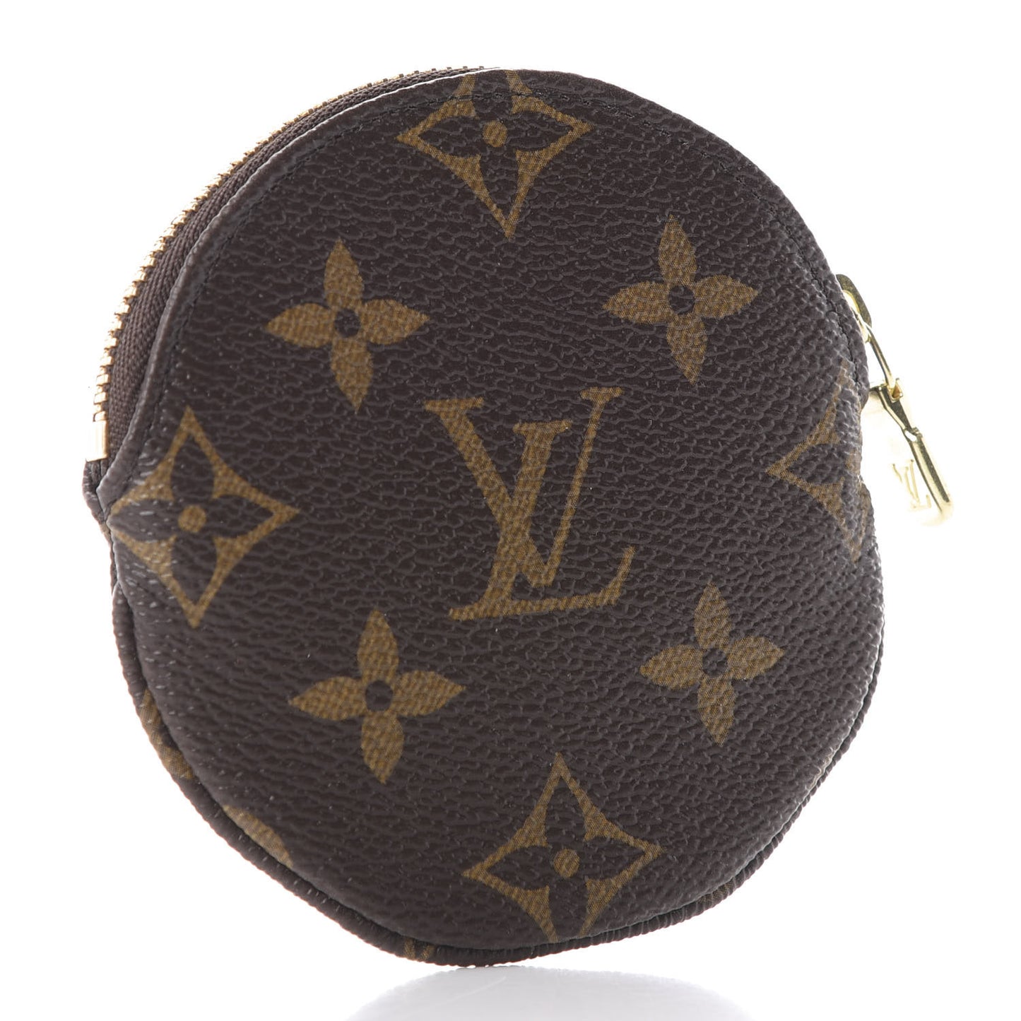 Monogram 2019 Christmas Animation Round Coin Purse Blue