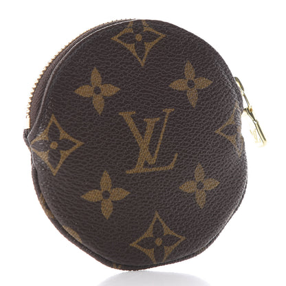 Louis Vuitton Monogram 2019 Christmas Animation Round Coin Purse Blue 3 of 10