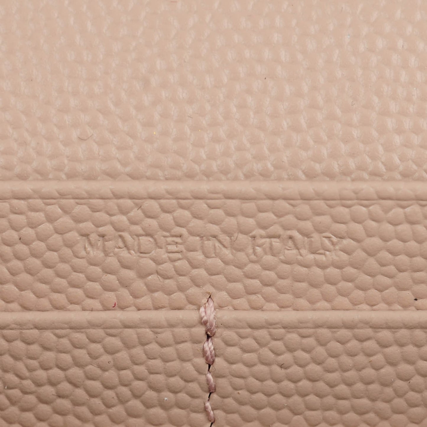 Grain De Poudre Matelasse Chevron Monogram Chain Wallet Rose Antic