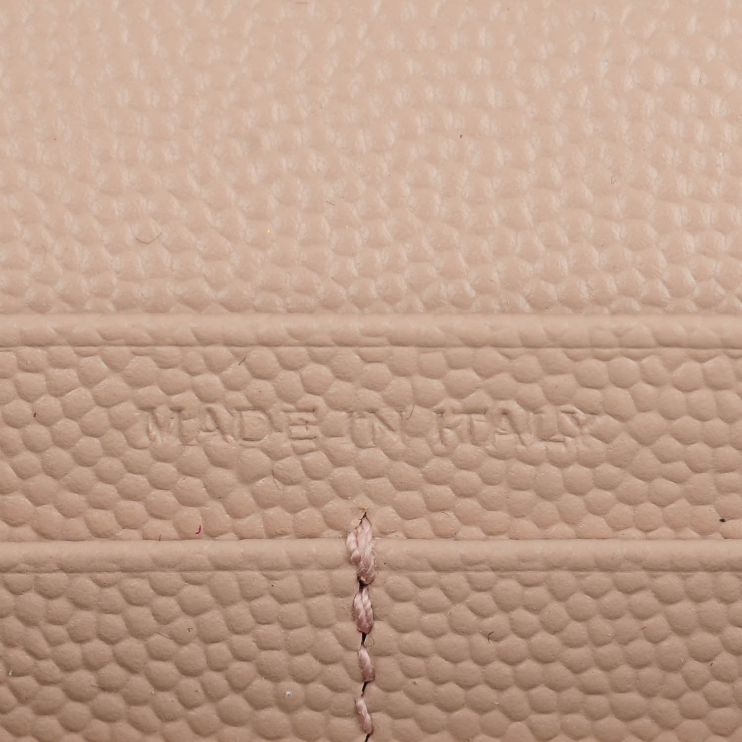 Saint Laurent Grain De Poudre Matelasse Chevron Monogram Chain Wallet Rose Antic 7 of 7