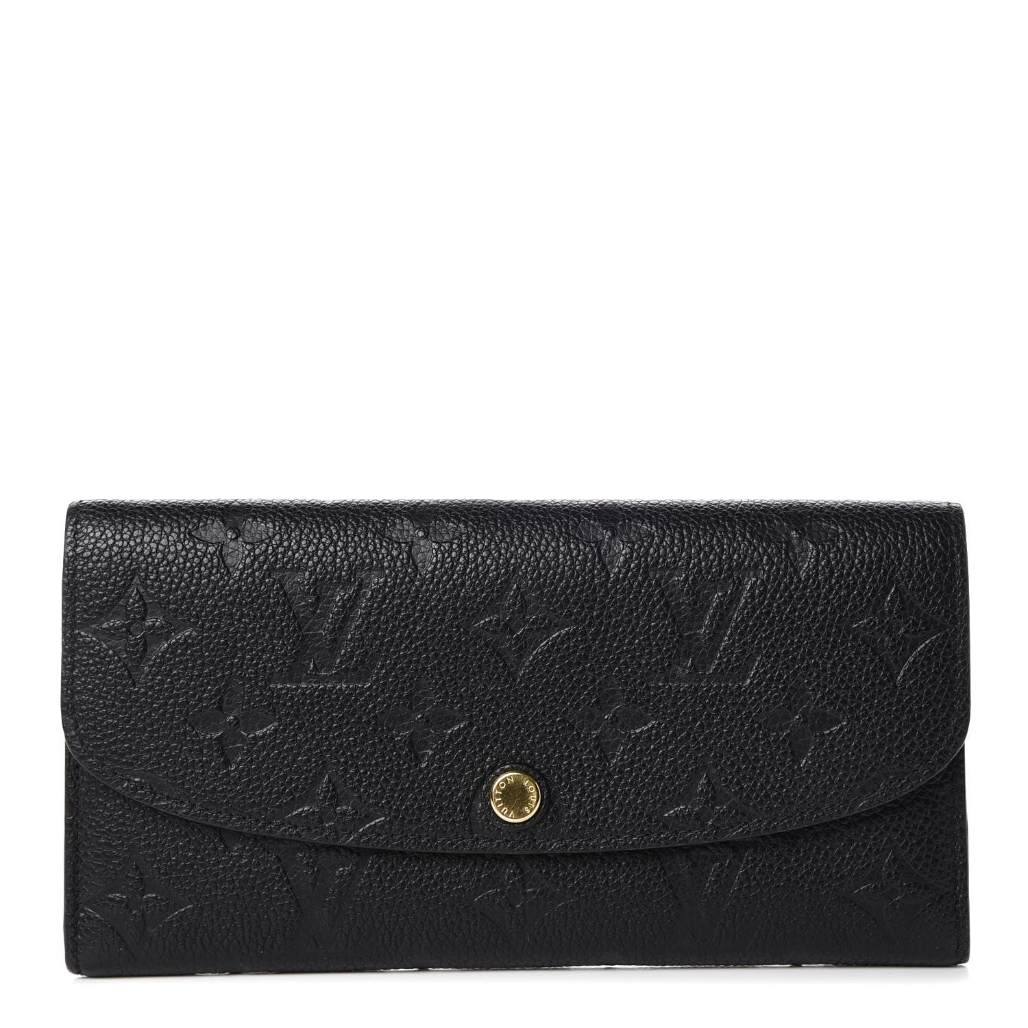 Louis Vuitton Empreinte Emilie Wallet Black Dune 1 of 10