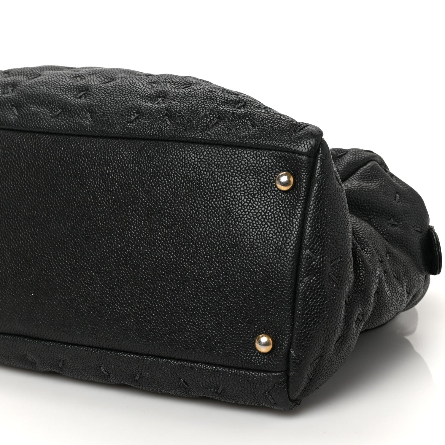 Chanel Caviar Wild Stitch Tote Black 9 of 9