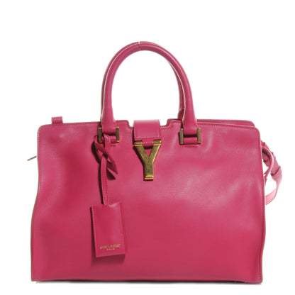 Saint Laurent Leather Small Classic Y Cabas Fuchsia 1 of 9