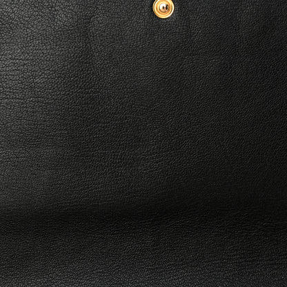 Saint Laurent Calfskin Monogram Belle de Jour Chain Clutch Black 11 of 14