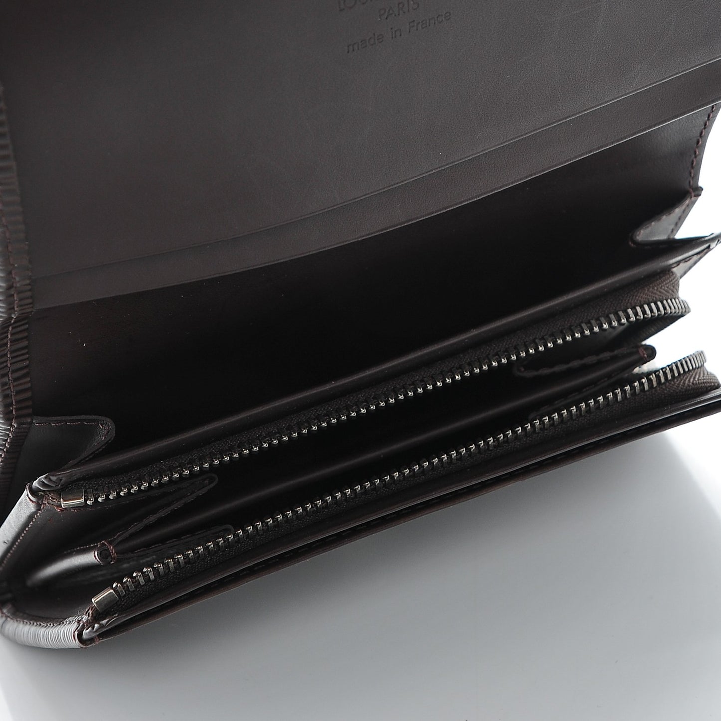 Epi Porte-Monnaie Billets Tresor Wallet Moka