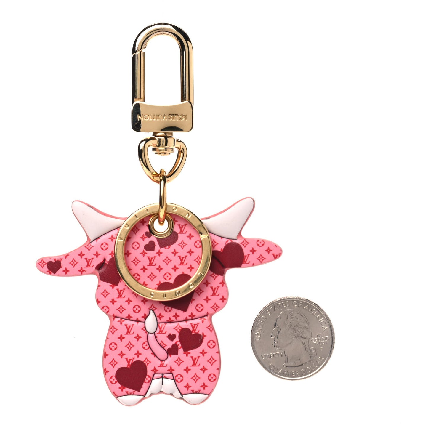 Monogram LV Rodeo Bag Charm Key Holder