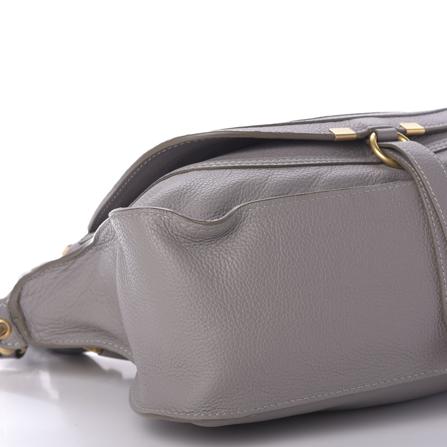 Chloe Calfskin Medium Marcie Satchel Cashmere Grey 7 of 16