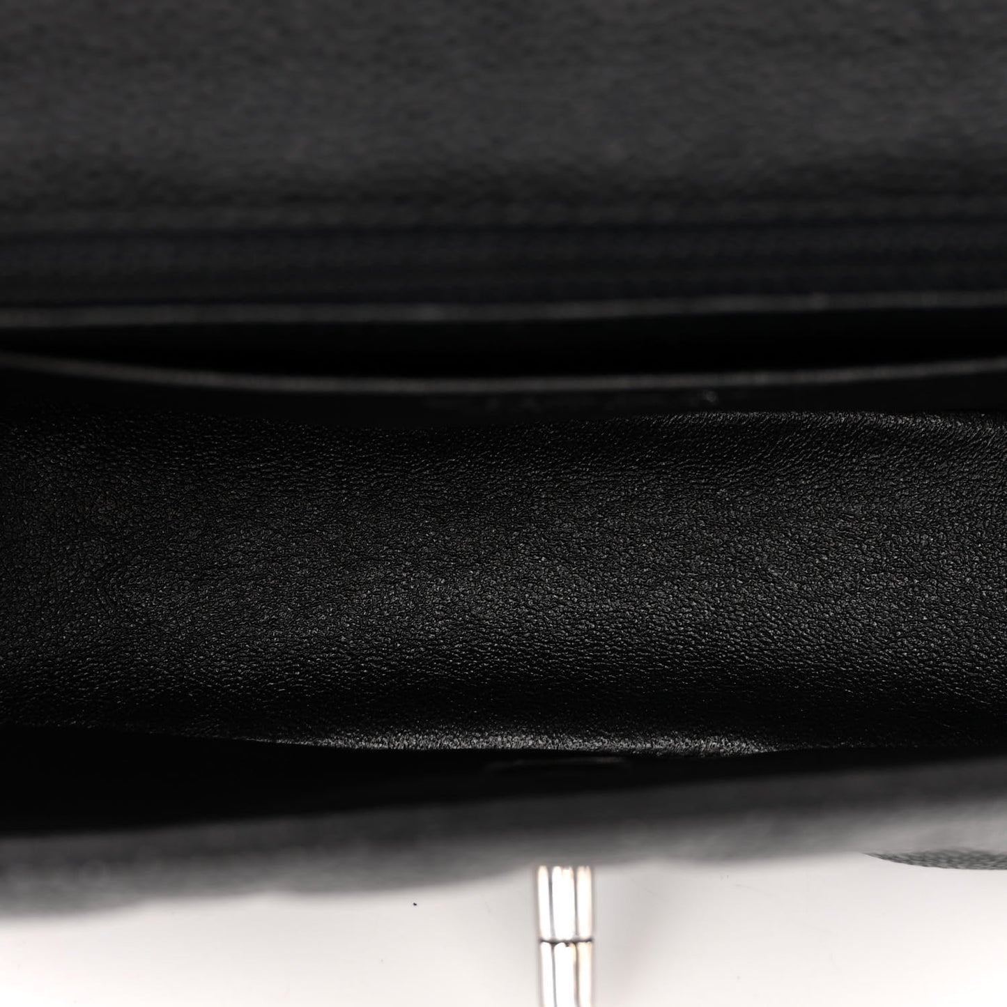 Caviar Quilted Mini Rectangular Flap Black