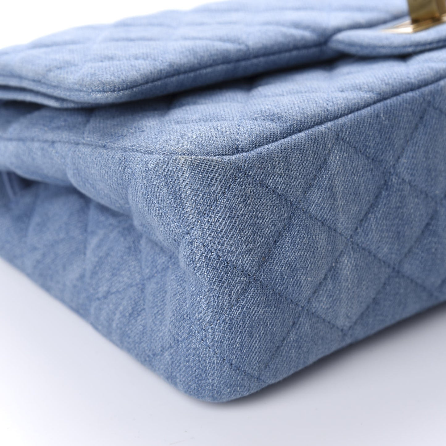 Denim Quilted 2.55 Reissue 225 Flap Light Blue