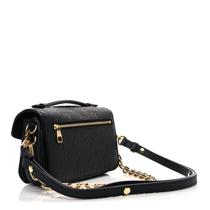 Louis Vuitton Empreinte Pochette Metis East West Black 3 of 11