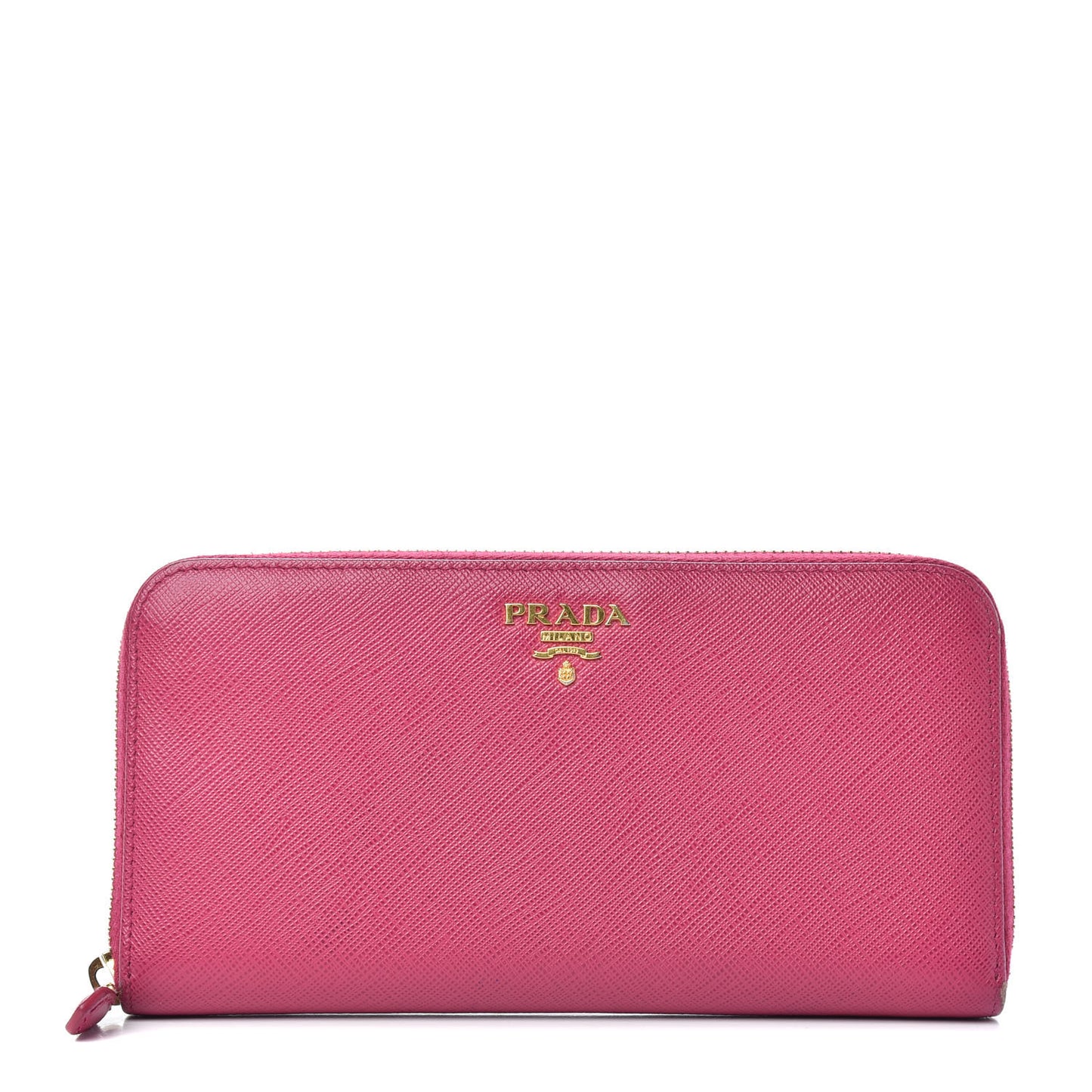 Saffiano Zip Around Wallet Peonia