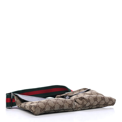 Gucci GG Monogram Double Pocket Belt Bag Dark Brown 3 of 4