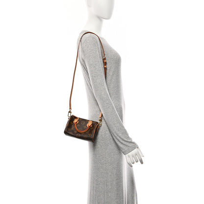 Louis Vuitton Monogram Nano Speedy Bandouliere 2 of 10