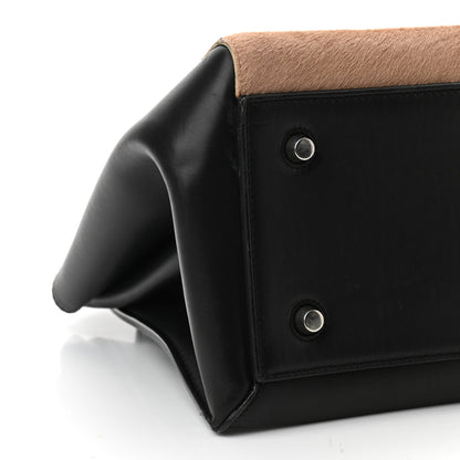 Celine Pony Hair Calfskin Medium Edge Shoulder Bag Praline 5 of 10