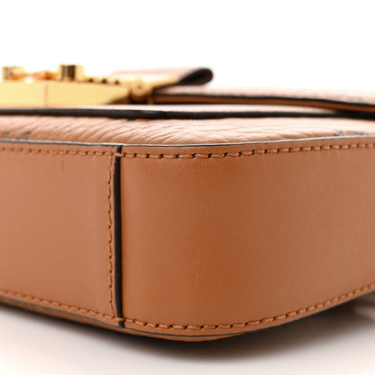MCM Visetos Small Millie Crossbody Belt Bag Cognac 9 of 12