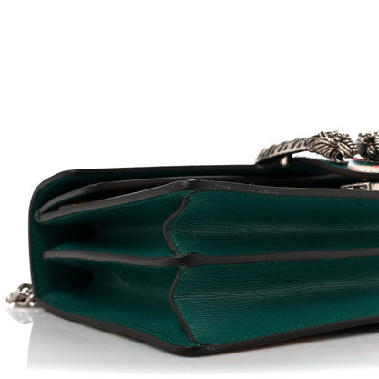 Gucci Calfskin Blooms Print Small Dionysus Shoulder Bag Bright Emerald Multicolor 9 of 10