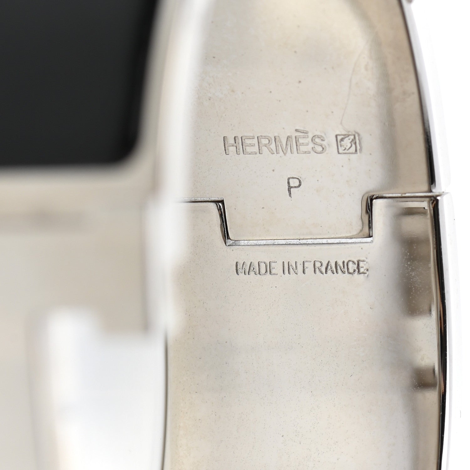Hermes Enamel Wide Clic Clac H Bracelet PM Black 4 of 4