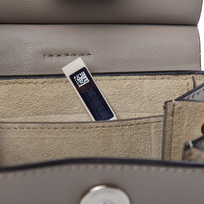 Chloe Suede Calfskin Mini Faye Bracelet Bag Motty Grey 9 of 10