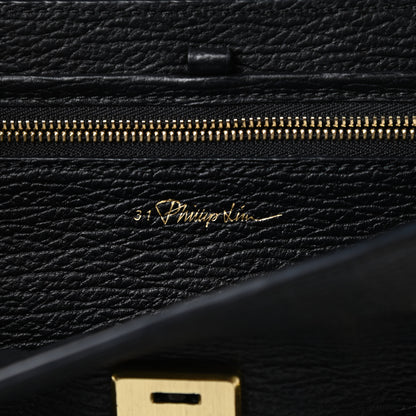 3.1 Phillip Lim Textured Calfskin Medium Pashli Satchel Black 6 of 13