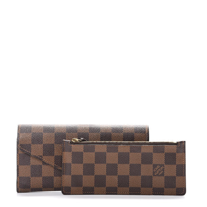 Louis Vuitton Damier Ebene Josephine Wallet 2 of 16