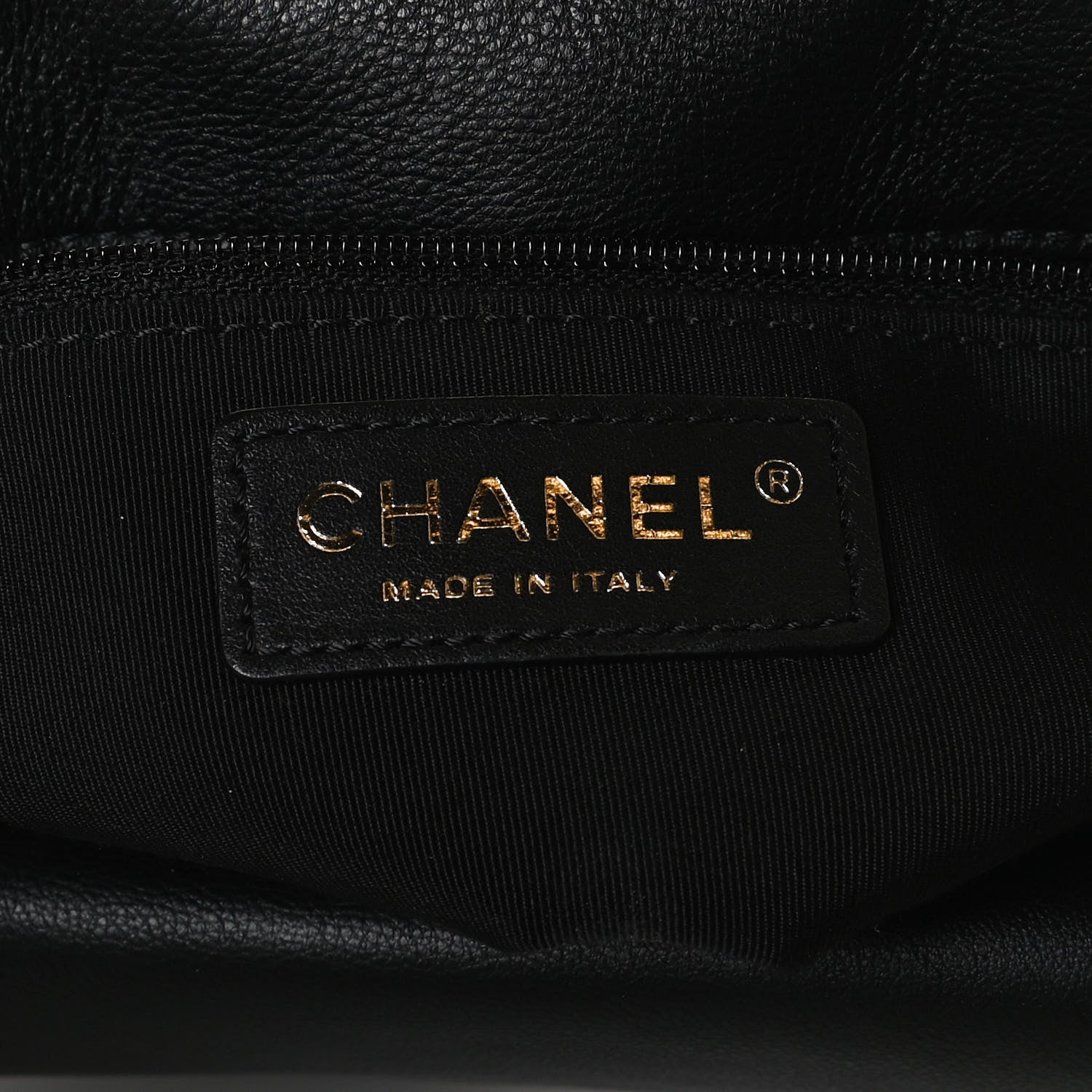 Chanel Grained Calfskin Quilted Messenger Flap Black 6 of 10