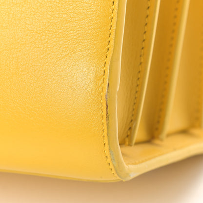 Saint Laurent Grained Calfskin Baby Sac De Jour Yellow 13 of 14