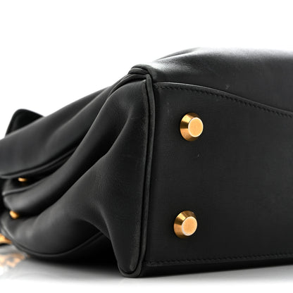 Balenciaga Natural Smooth Calfskin Medium Rodeo Top Handle Handbag Black 8 of 13