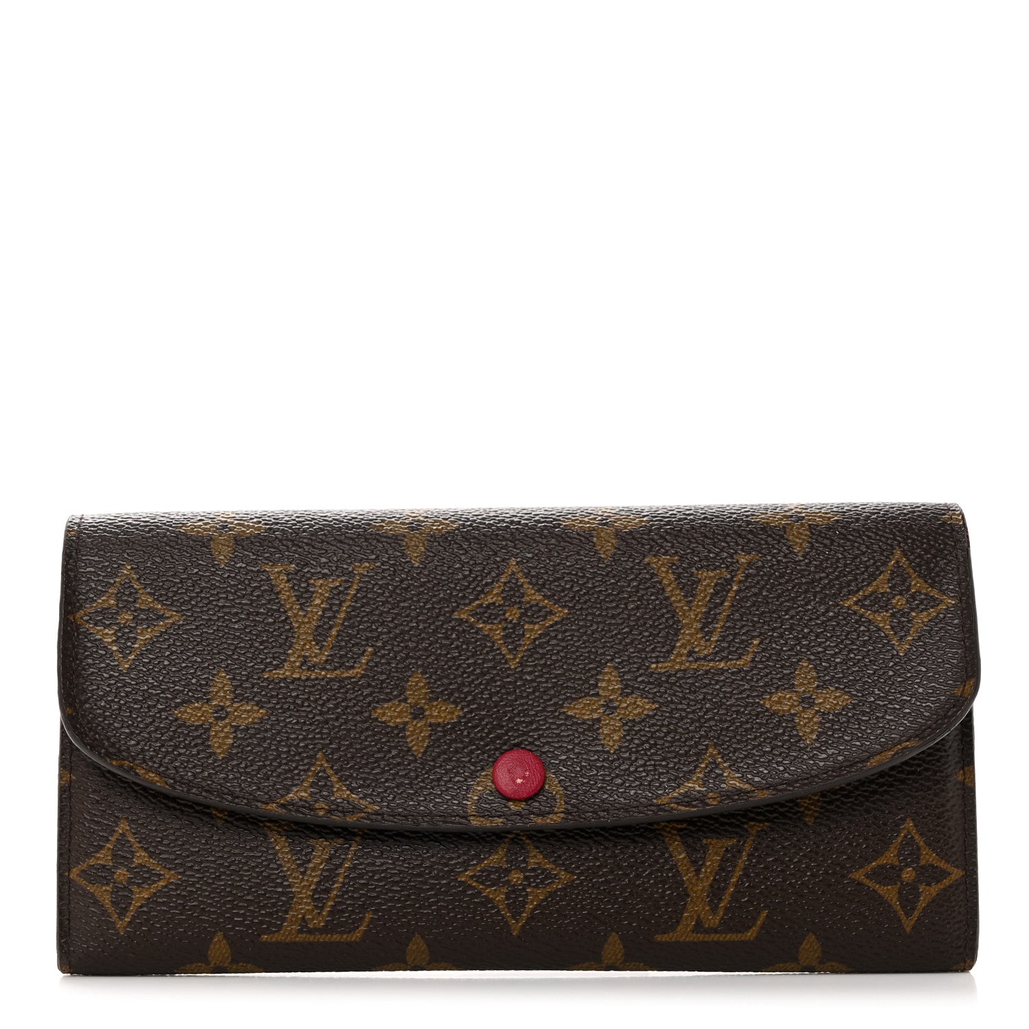 Louis Vuitton Monogram Emilie Wallet Fuchsia 1 of 9