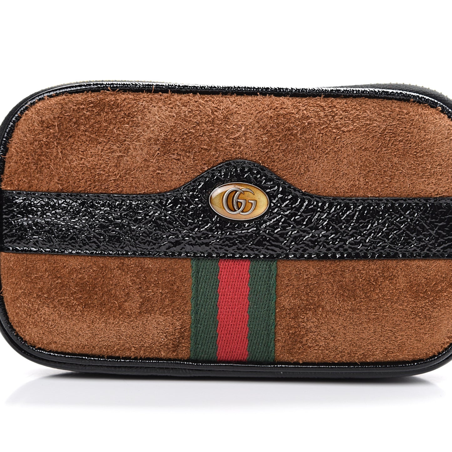 Suede Patent Ophidia Belted iPhone Case 85 34 Nocciola Black