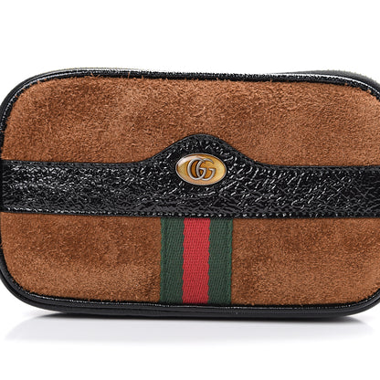 Gucci Suede Patent Ophidia Belted iPhone Case 85 34 Nocciola Black 7 of 11