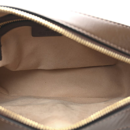 Gucci GG Supreme Monogram Small Horsebit 1955 Shoulder Bag Beige Brown Sugar 9 of 21
