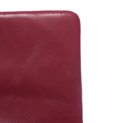 Chanel Lambskin Surpique Chevron Medium Single Flap Dark Red 12 of 14