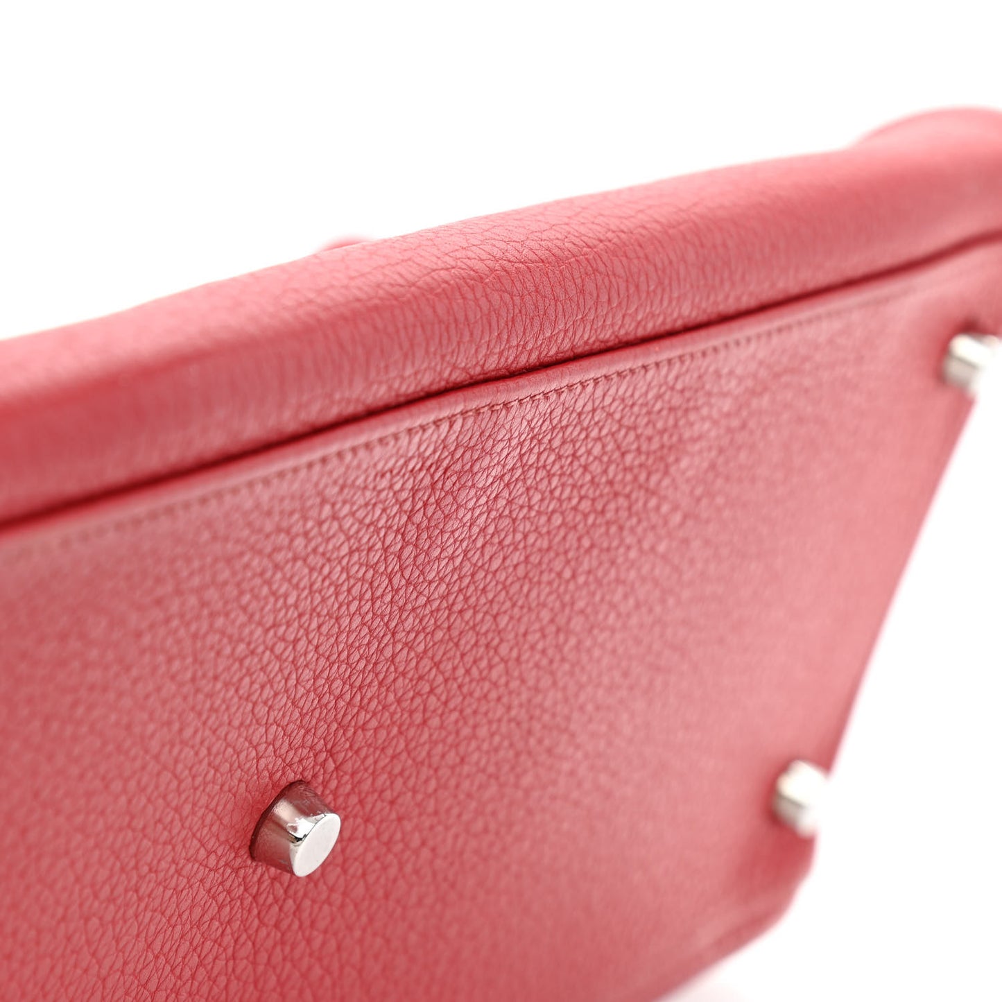 Taurillon Clemence Shoulder Kelly 40 Rouge Vif