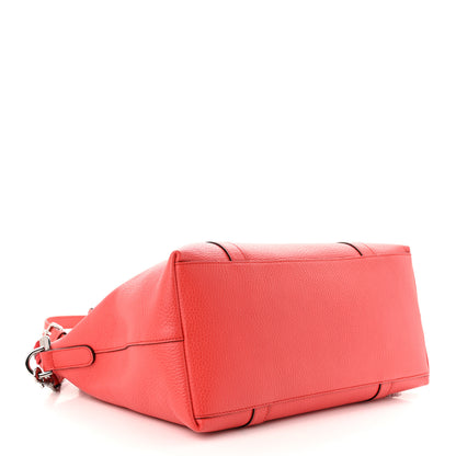 Gucci Dollar Calfskin Medium GG Charm Dome Satchel Sporting Red 4 of 13
