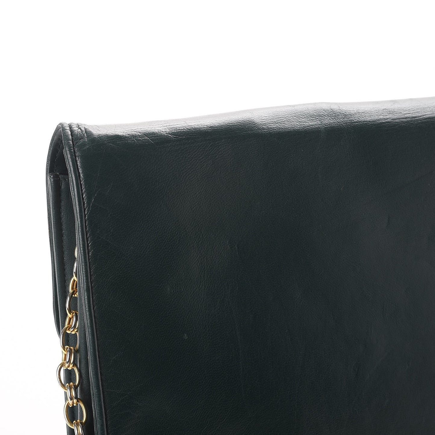 Lambskin CC Single Flap Green