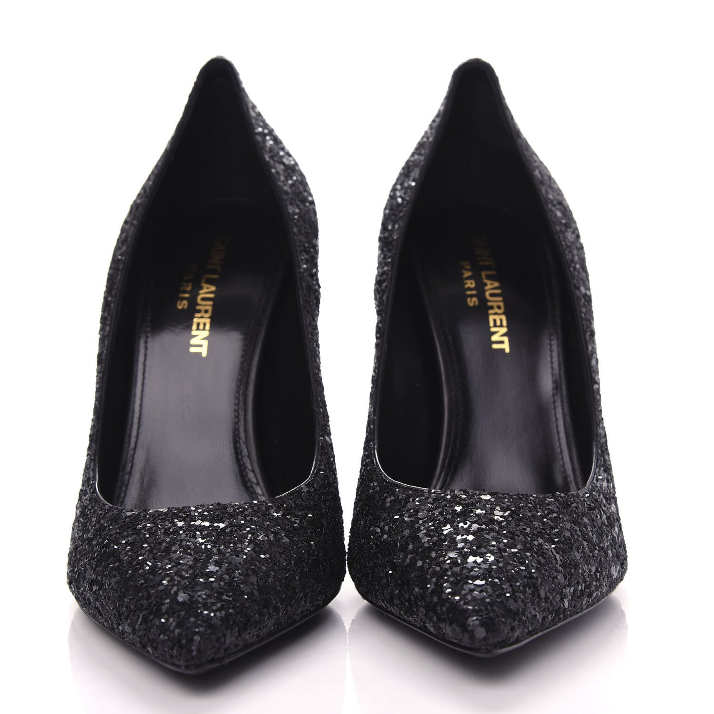 Glitter Opyum 100 Pumps 36 Black