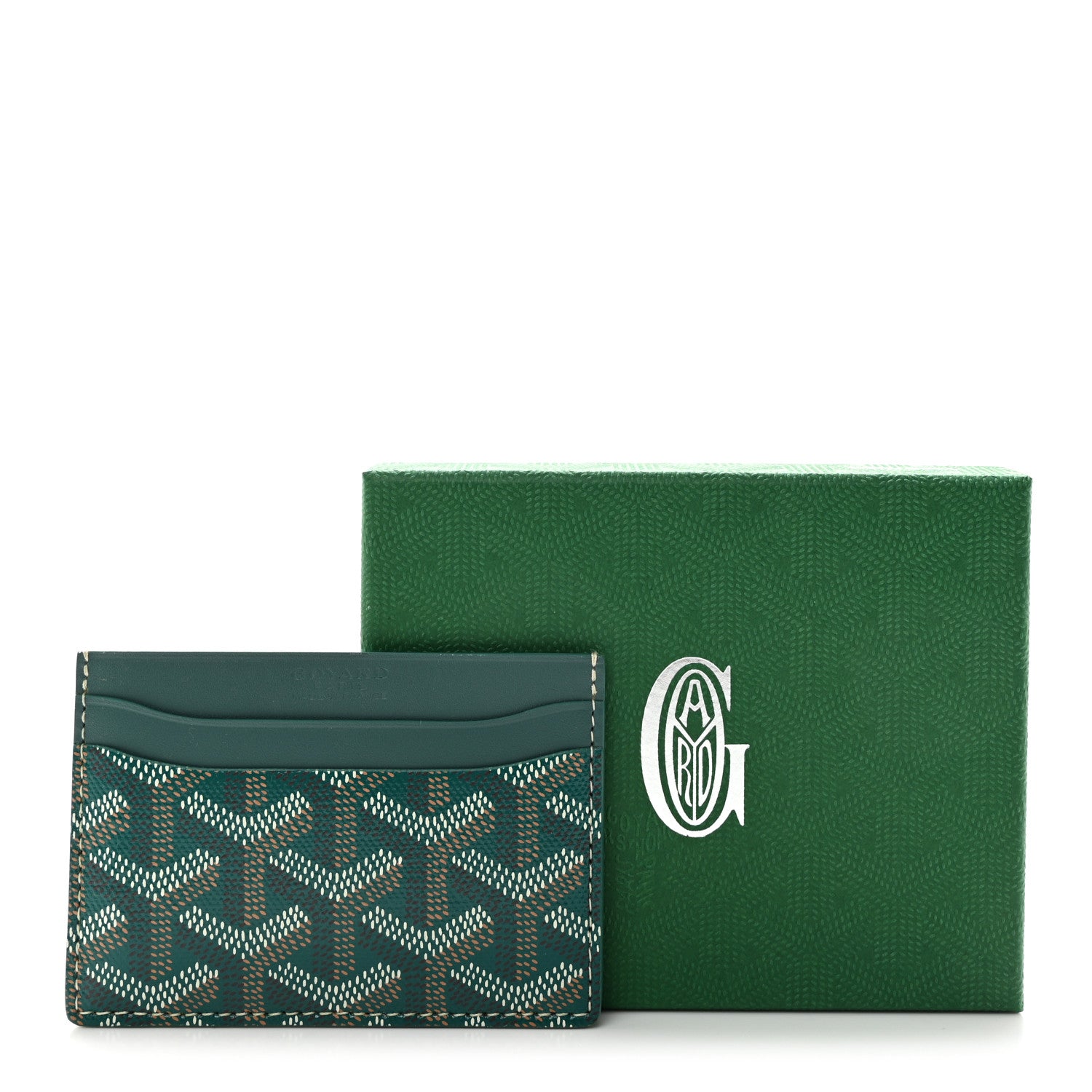 Goyard Goyardine Saint Sulpice Card Holder Green 8 of 8