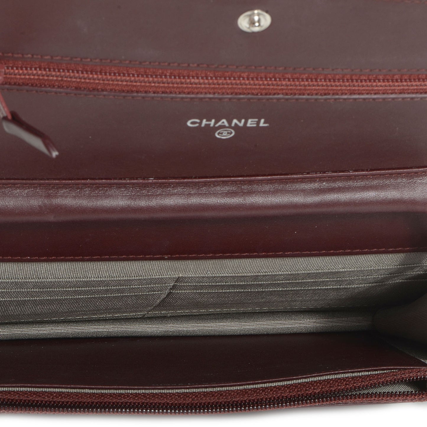 Caviar Timeless CC Wallet on Chain WOC Dark Red