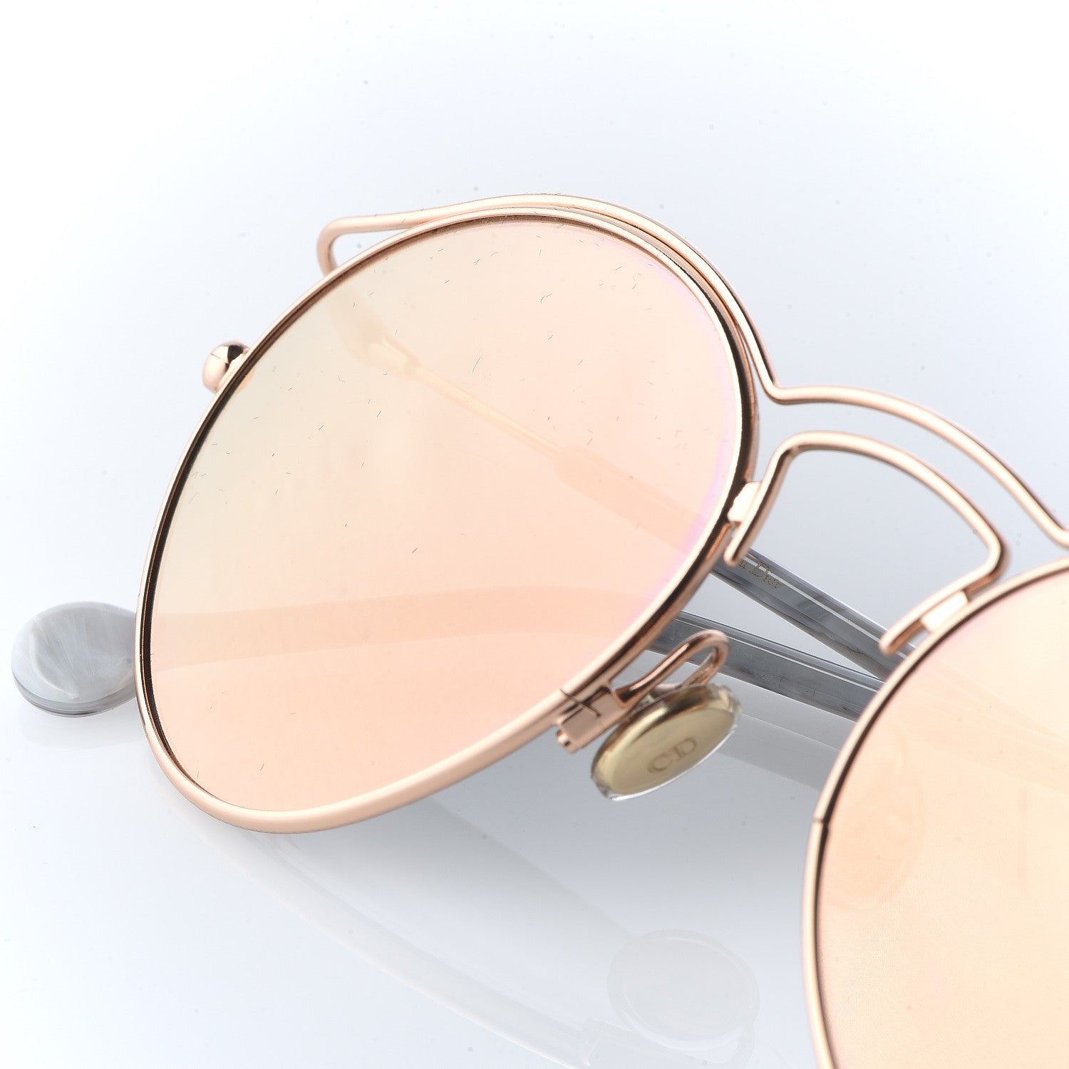 Christian Dior Origins 1 Sunglasses DDB0J Rose Gold Grey 9 of 10