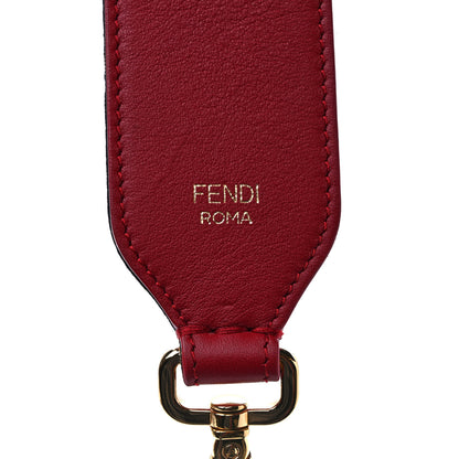 Fendi Velvet FF Mini Strap You Tobacco Fragola 4 of 5