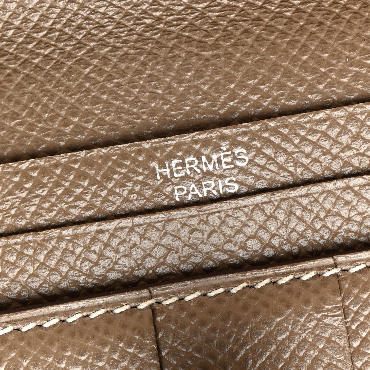 Hermes Epsom Bearn Gusset Wallet Etoupe 6 of 7