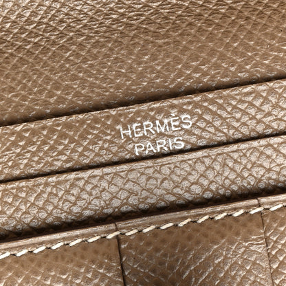 Hermes Epsom Bearn Gusset Wallet Etoupe 6 of 7