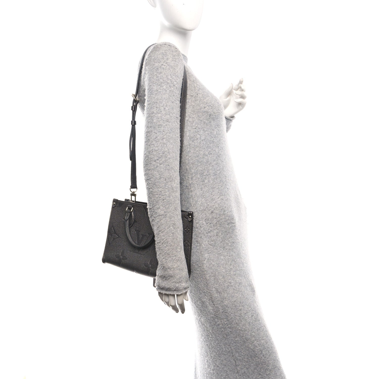 Louis Vuitton Empreinte Monogram Giant Onthego PM Gun Metal 2 of 10