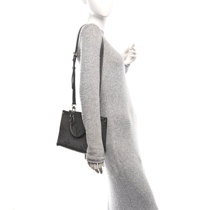 Louis Vuitton Empreinte Monogram Giant Onthego PM Gun Metal 2 of 10
