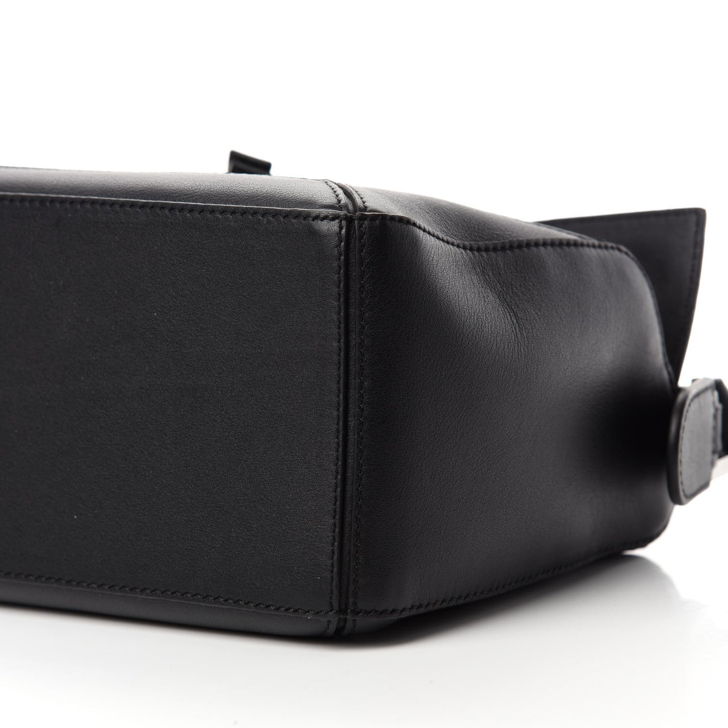 Calfskin Small Puzzle Bag Black