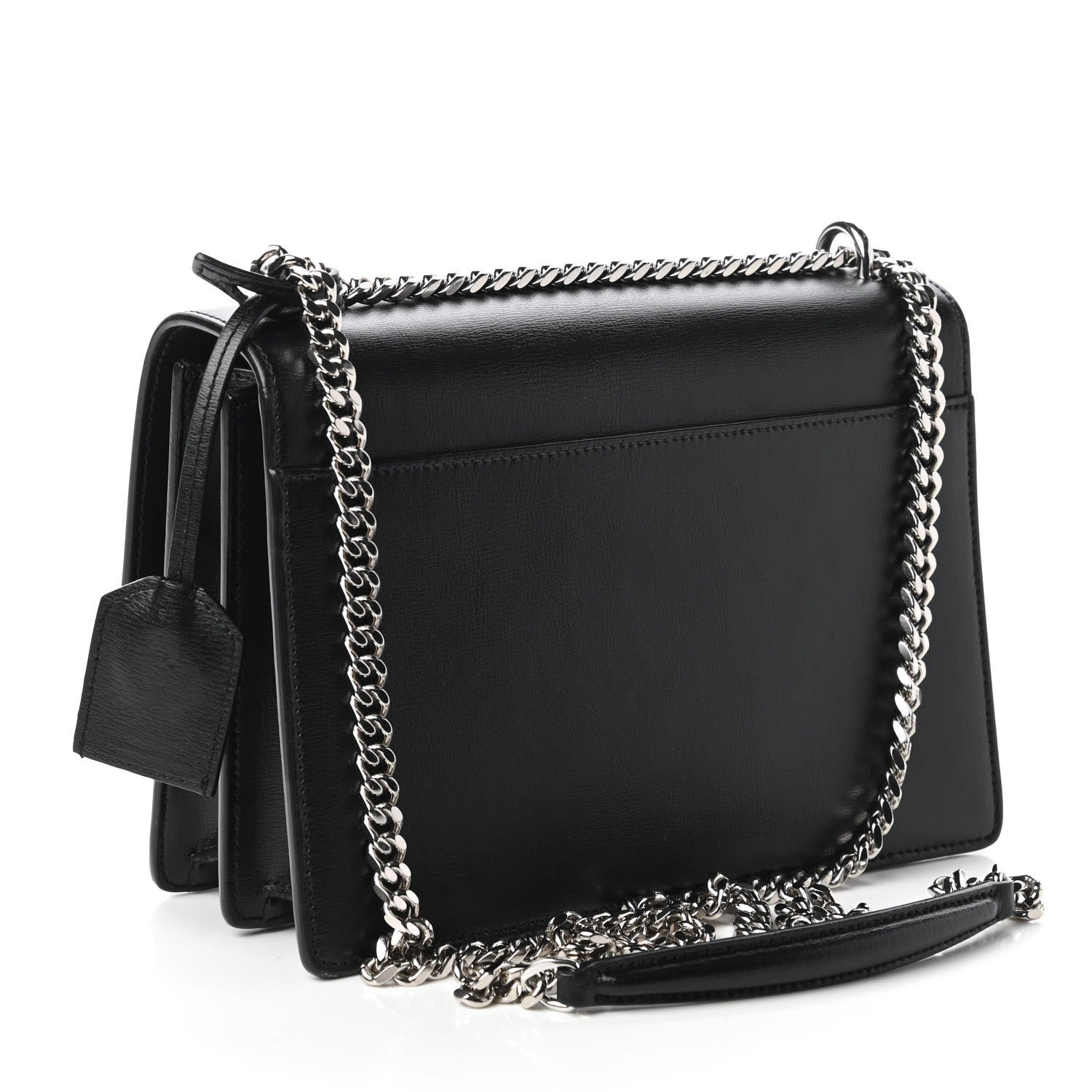 Saint Laurent Calfskin Medium Monogram Sunset Black 3 of 10