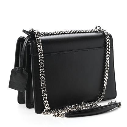 Saint Laurent Calfskin Medium Monogram Sunset Black 3 of 10